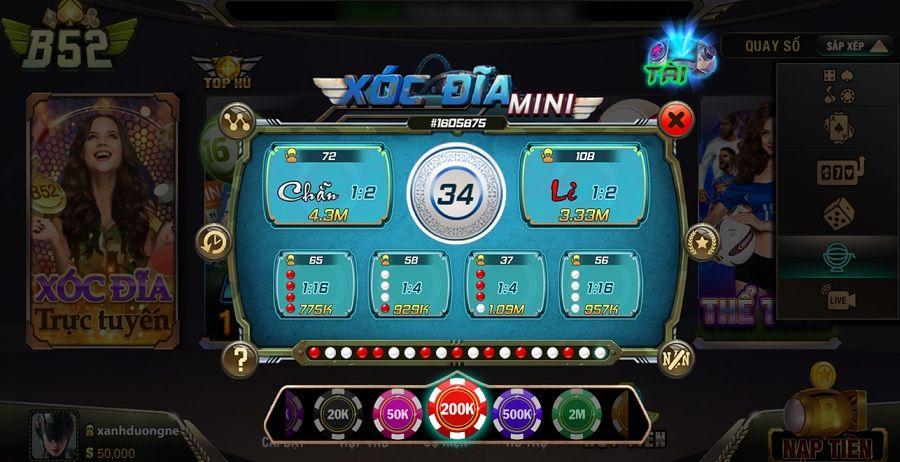 Cách đặt cược khi chơi xóc đĩa
